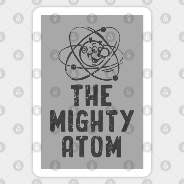 The Mighty Atom - Reddy Kilowatt Sticker by Sayang Anak